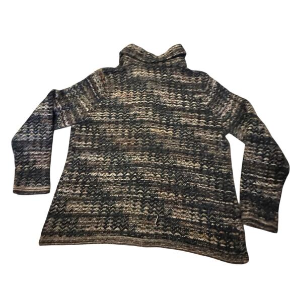 Christopher & Banks Knit Button-Front Cardigan XL MarledKnit Cottagecore Preppy - Picture 2 of 7